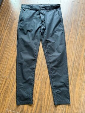Zanerobe Black Slim Casual Trousers